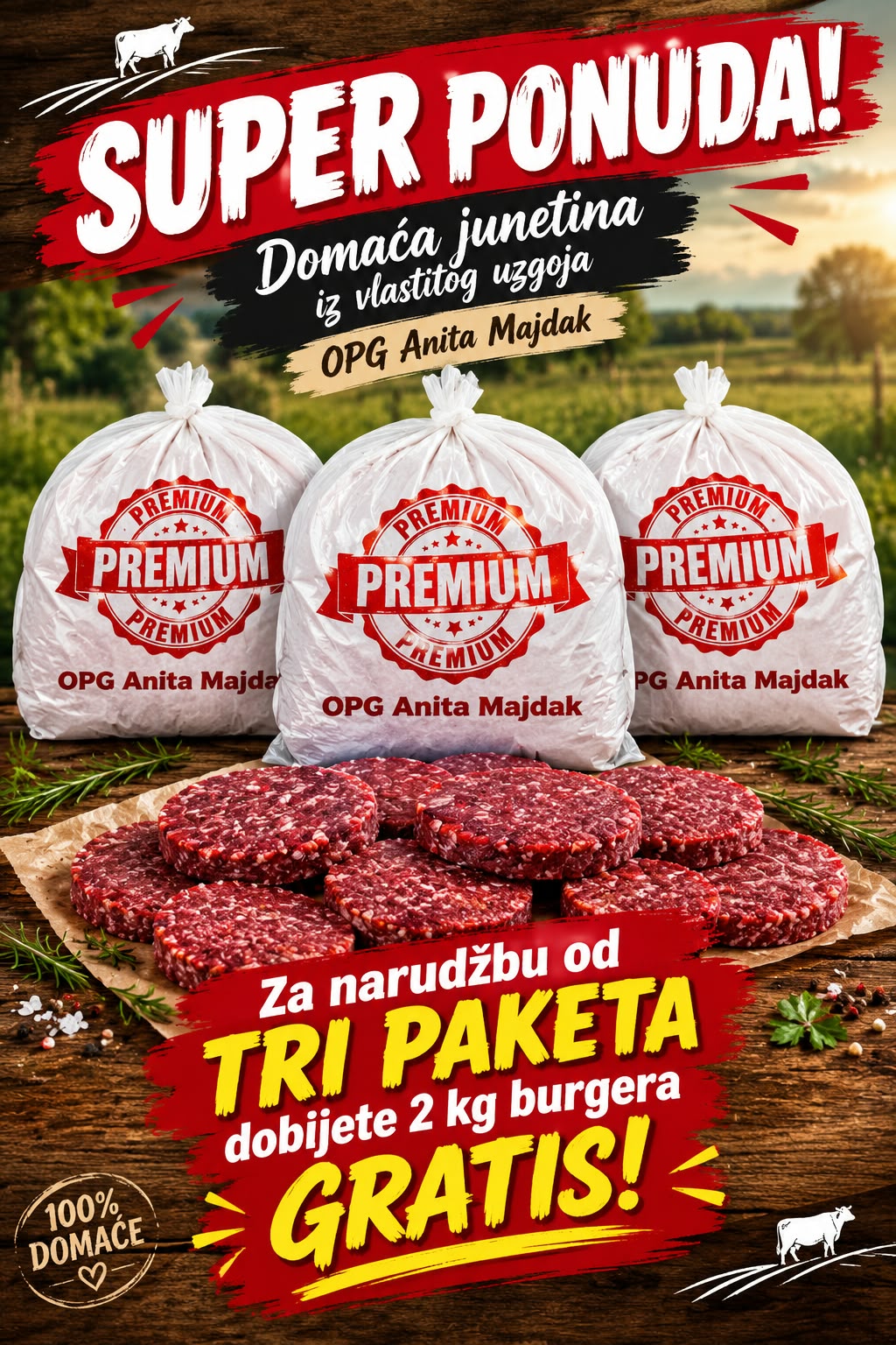 Gratis Burgeri Akcija